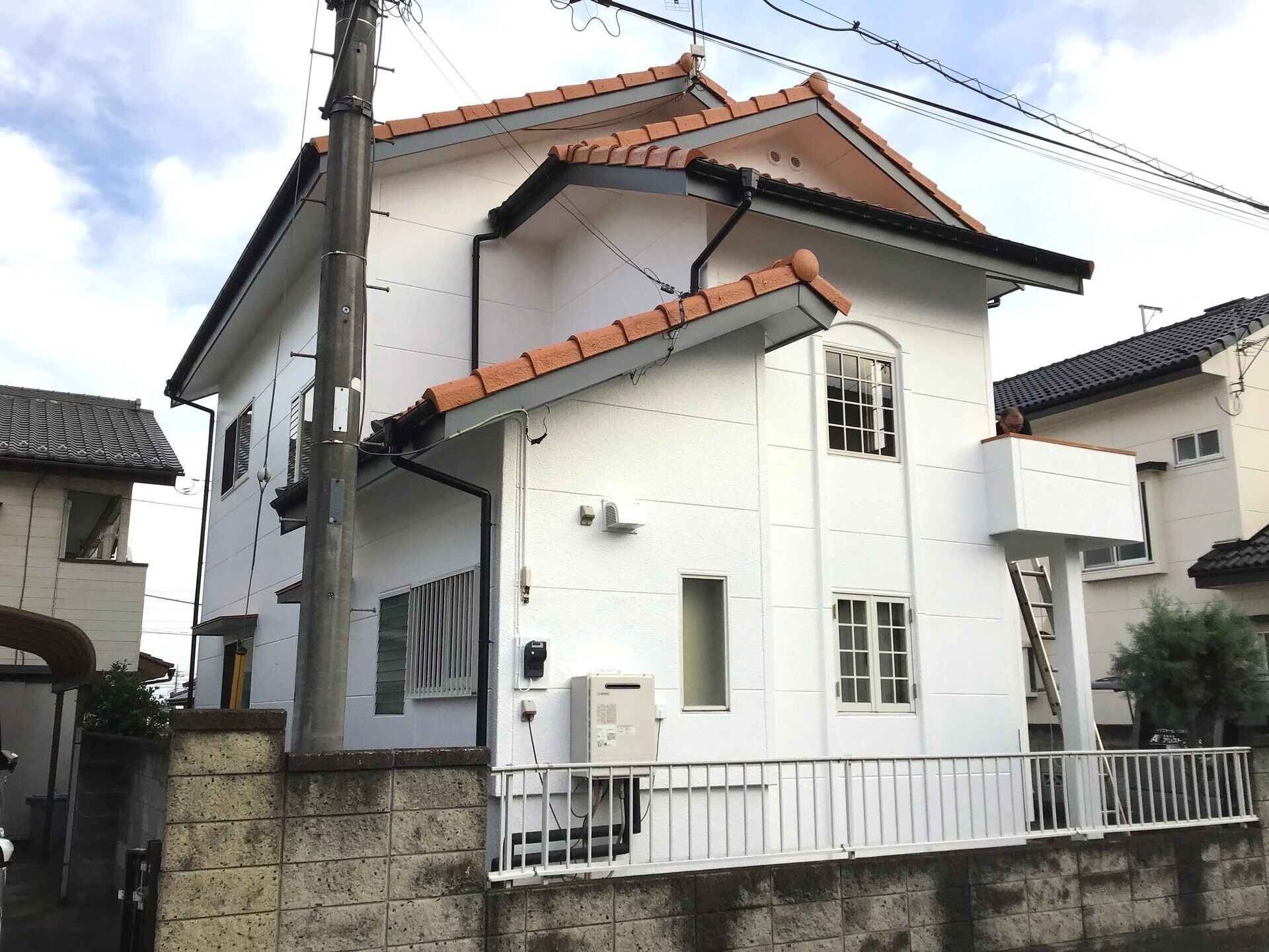 屋根、外壁塗装工事